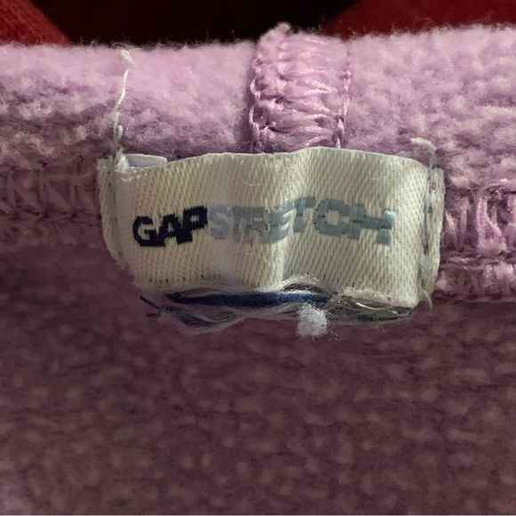 Women’s Junior M VICTORIA SECRET PINK GAP Vintage Pullover Hoodies Red Lavender - Picture 14 of 15